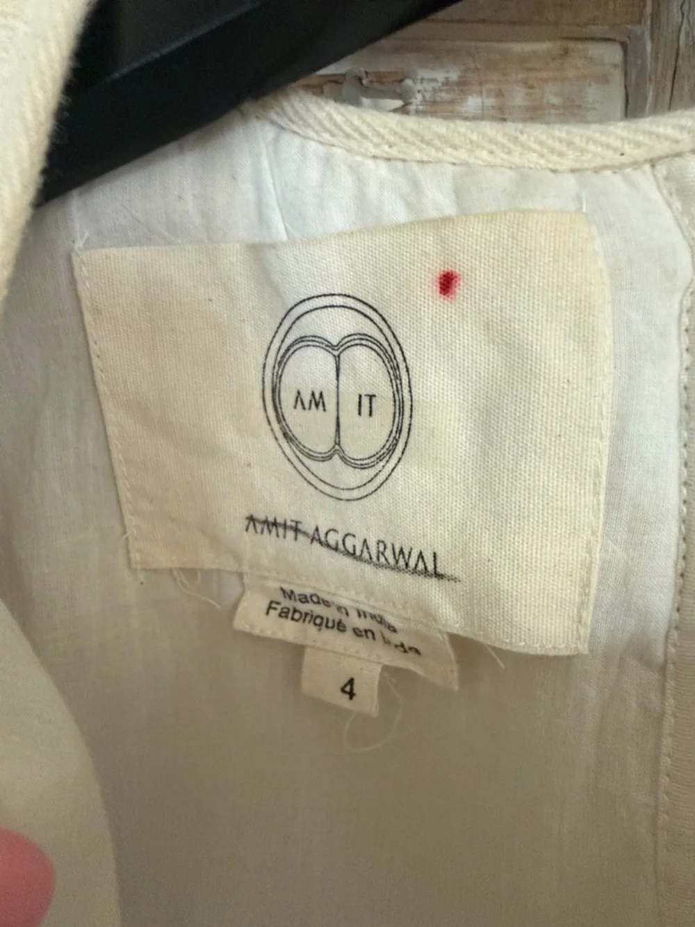 🎉FRIDAY SALE🎉ANTHROPOLOGIE Amit Aggarwal Agra Blouse - Picture 5 of 6